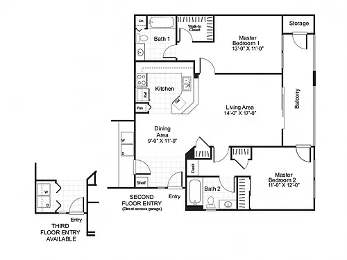 Floor plan Sevilla