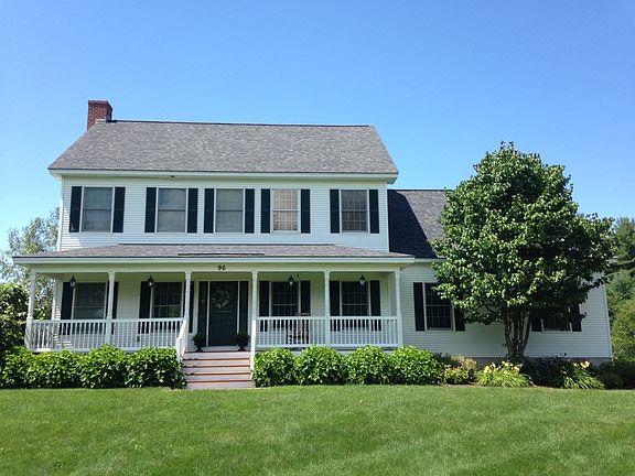 House front sunny day