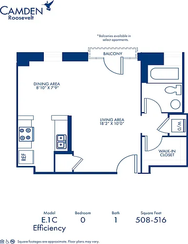 Floor plan E.1C
