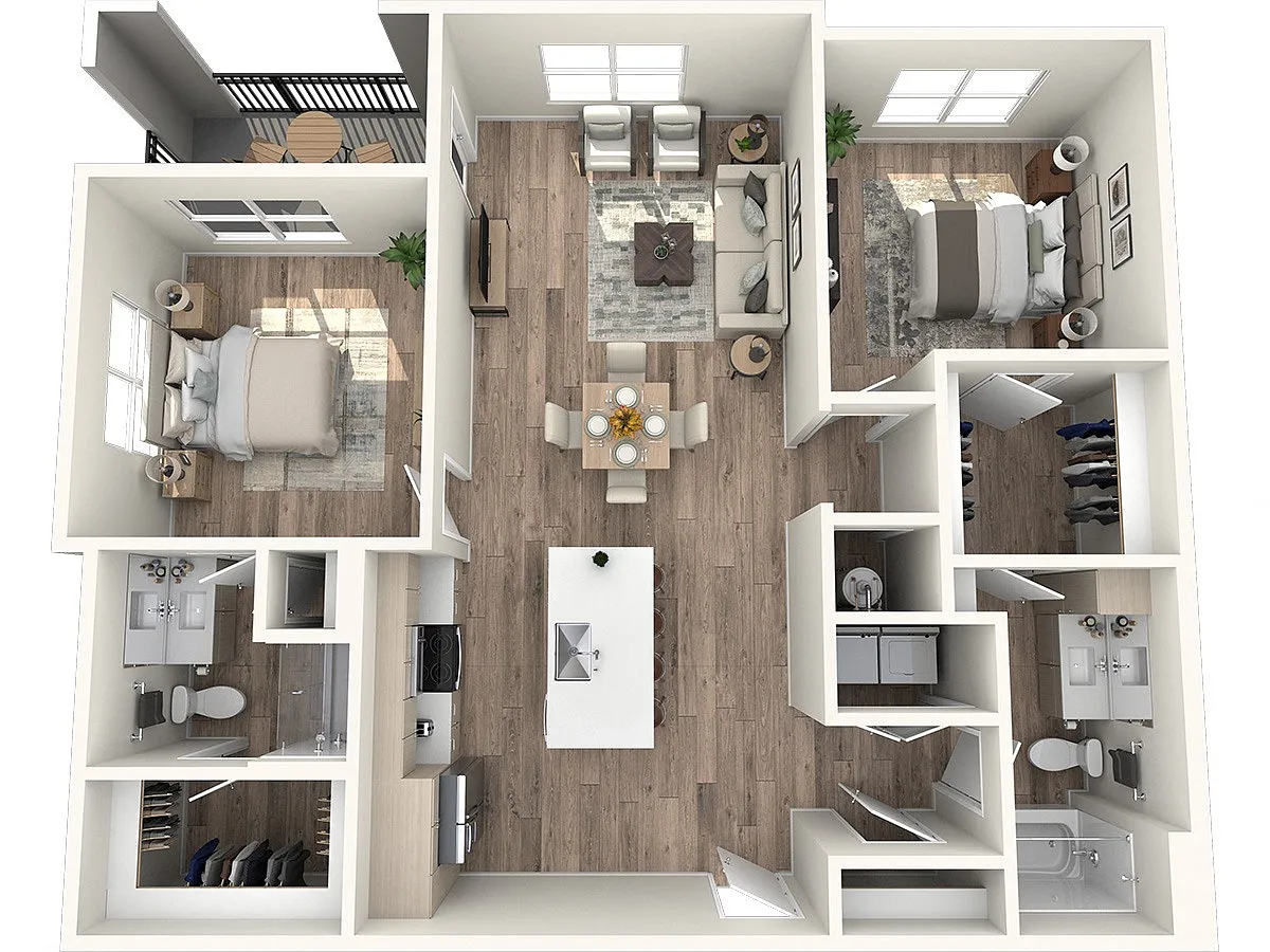 Floor plan B1a