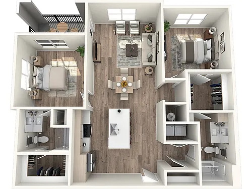 Floor plan B1a