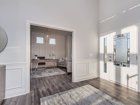 Welcoming, Two-Story Foyer
