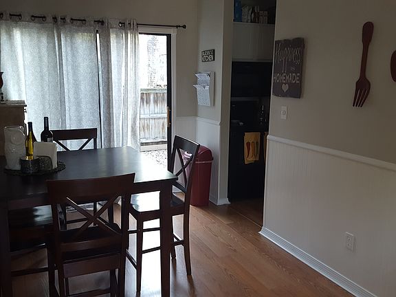 dining room out to patio