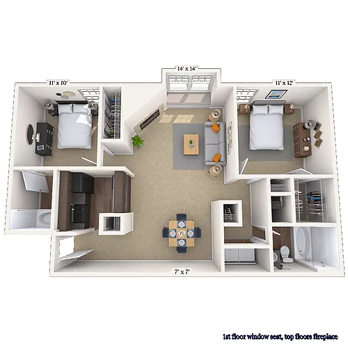Floor plan Winchester II