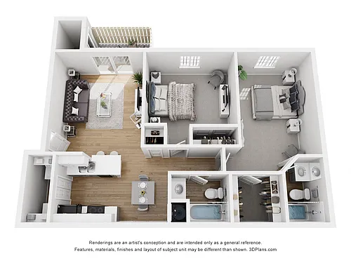 Floor plan The Rose Classic