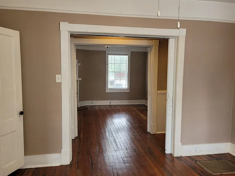Dining - view to Living through Pocket Doors