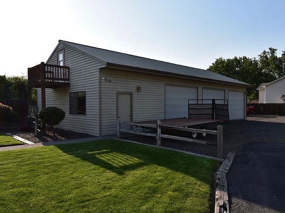 Separate apartment and shop.