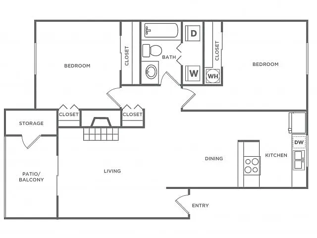 Floor plan B2
