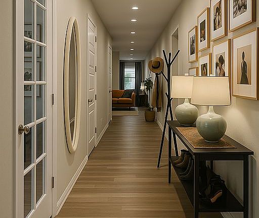 Entry hallway