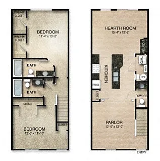 Floor plan Mirabeau