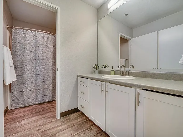 Two-Bed, 930 square feet Bathroom