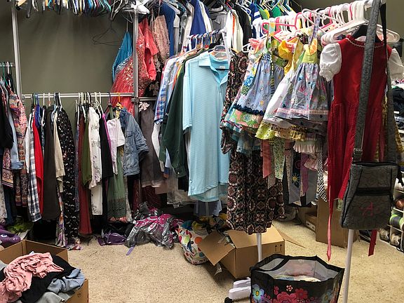 Master closet 