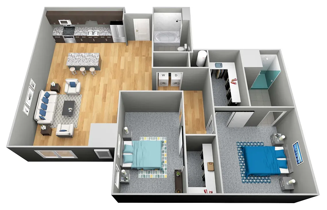 Floor plan The Riviera