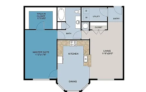 Floor plan Worthington
