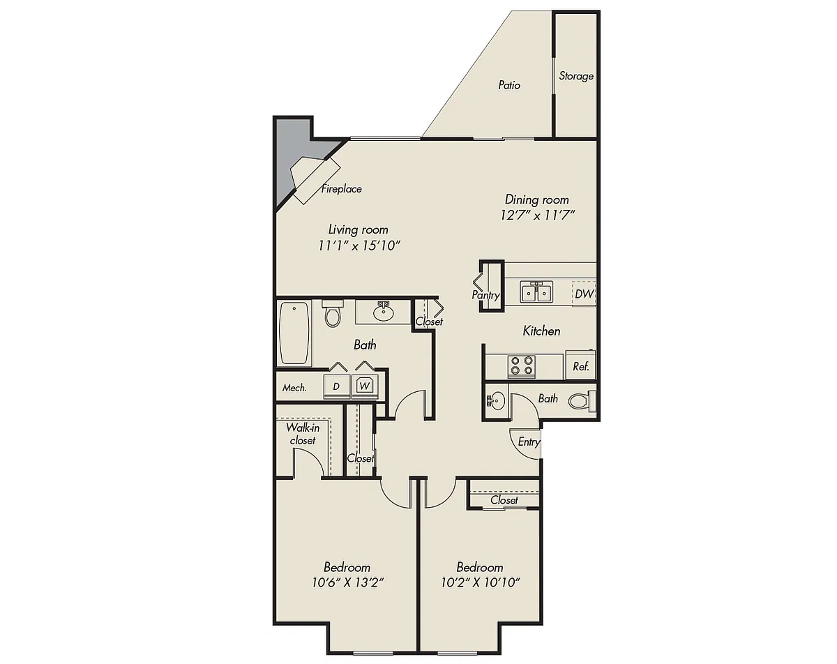 Floor plan 977