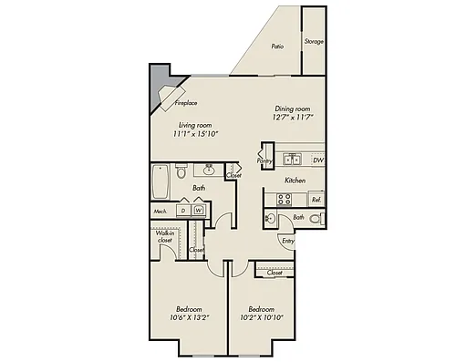Floor plan 977-R
