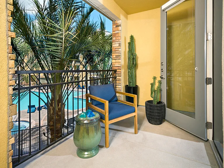 Private balconies