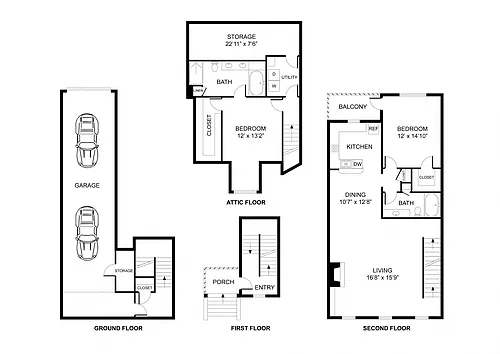 Floor plan THE HARVARD