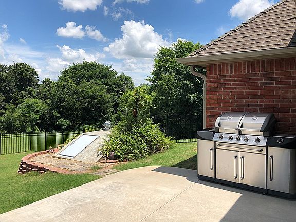 Patio and Storm Shelter