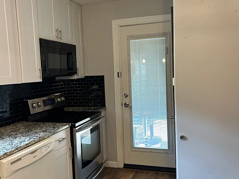 Kitchen to back door