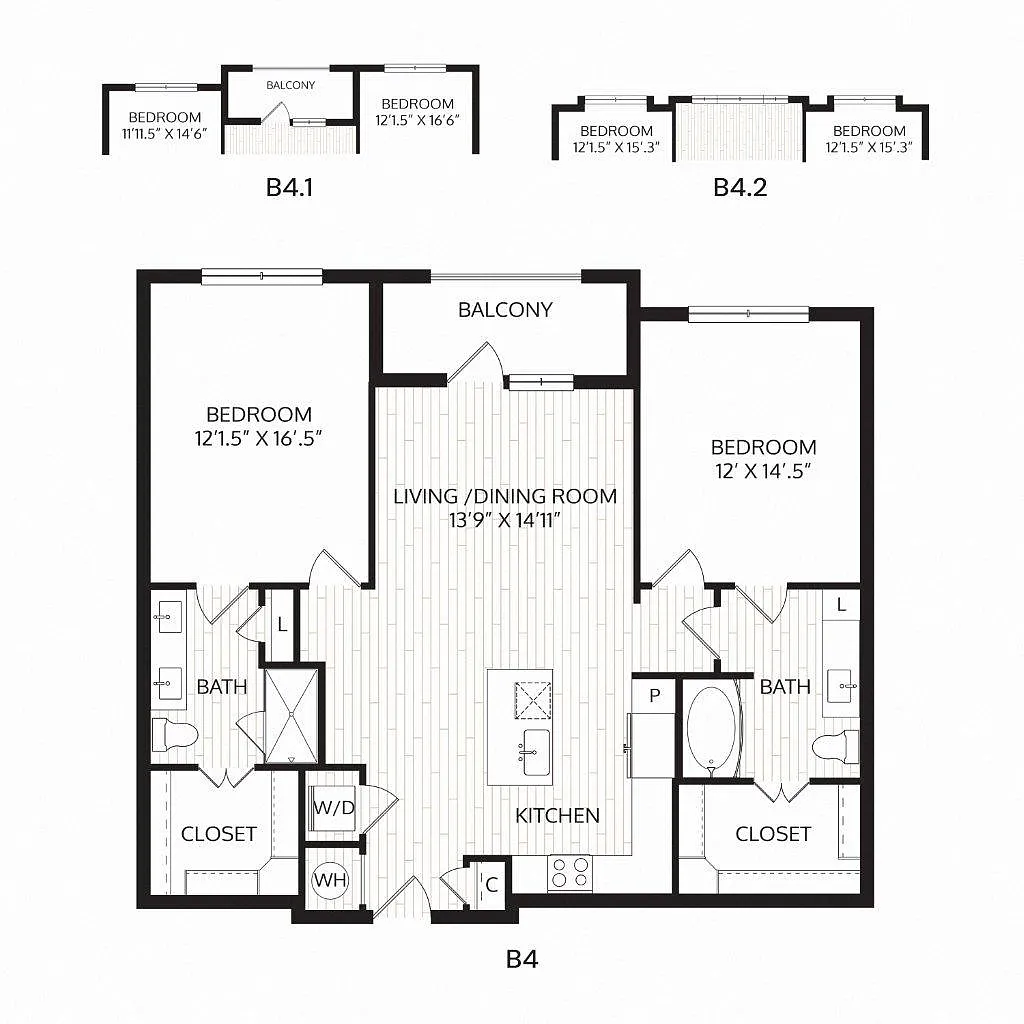 Floor plan B41