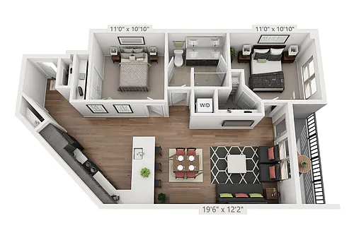 Floor plan B1