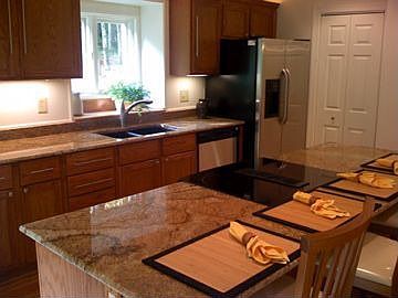 Copper Canyon granite tops. Beautiful!