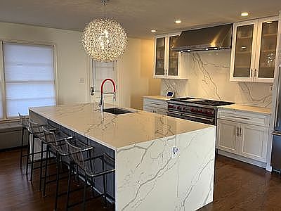 9 x 5 island & chef kitchen