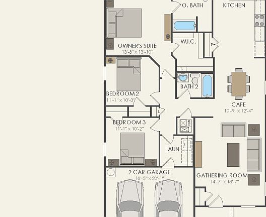 First Floor 3 br 2 ba