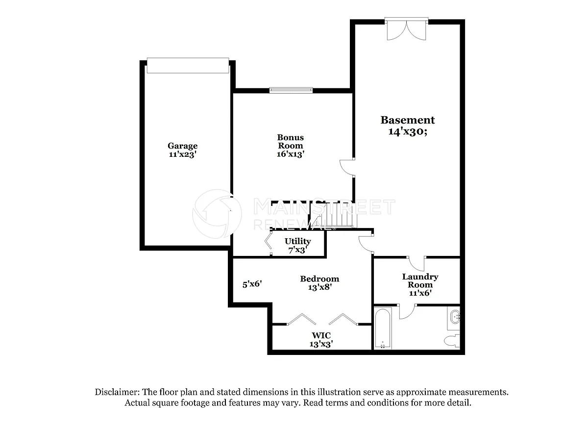 Floor Plan - 6700 Linwood Dr