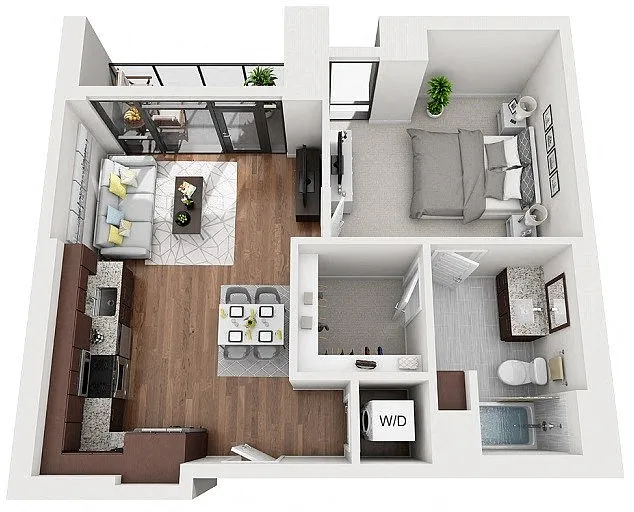 Floor plan 1C
