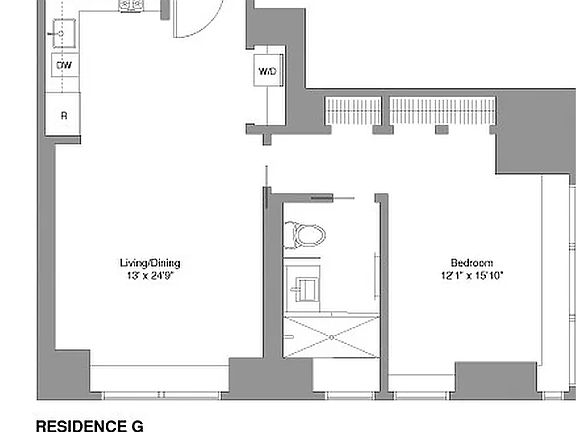 2nd image of 123 Washington St APT 35G