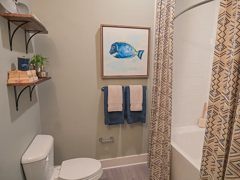 Spacious Bathroom at Indy West in Wilmington, NC