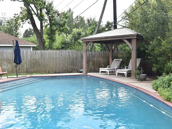 Pool with gazebo