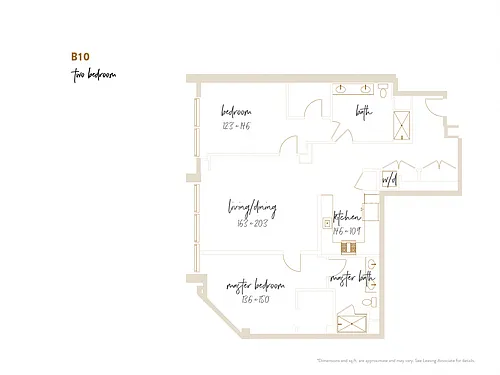 Floor plan B10