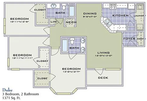 Floor plan Duke