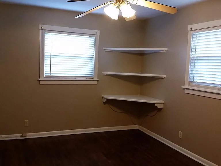 Built in shelving