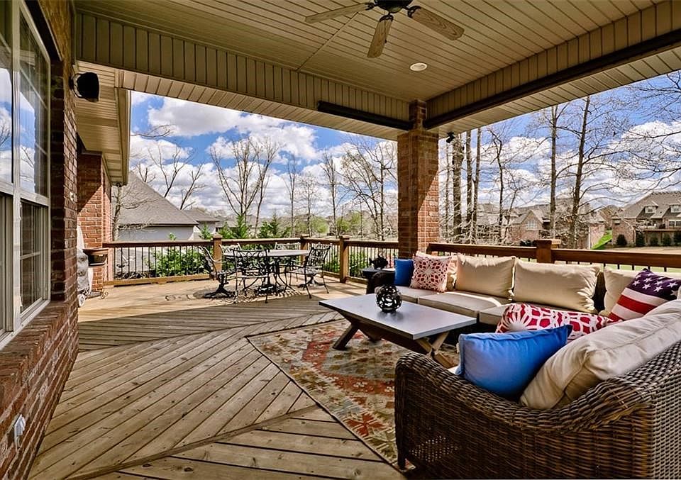 Partially Covered, Generously Sized Outdoor Deck will Call Your Name on Every Beautiful Day feeling 