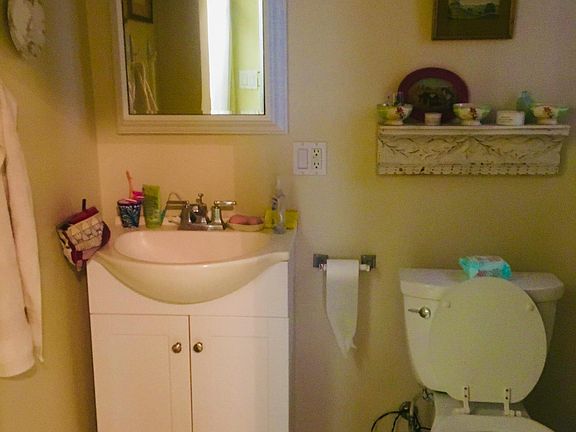 New bathroom with tiled shower