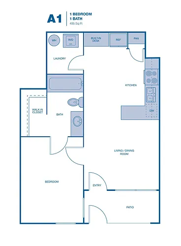 Floor plan A1UPGRADE