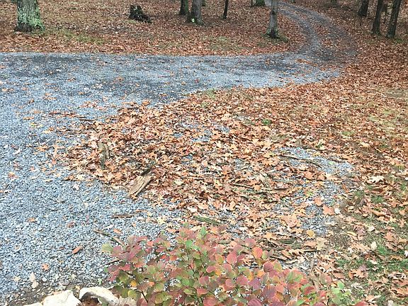 Circular private driveways 