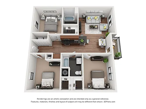 Floor plan The Tennessee