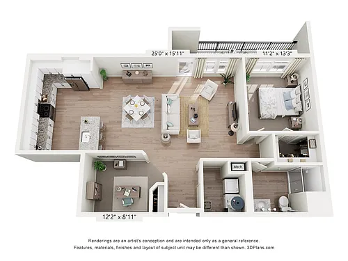 Floor plan A4 - Azure