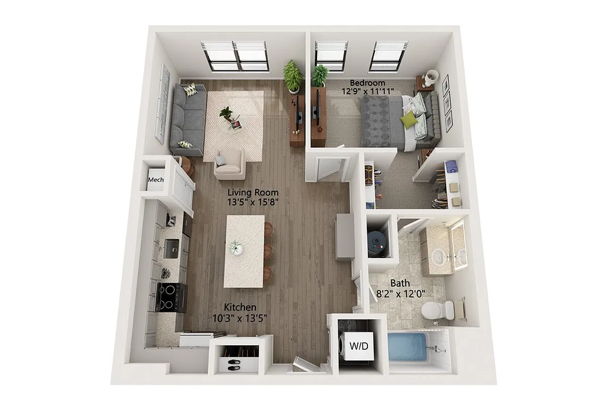 Floor plan A14