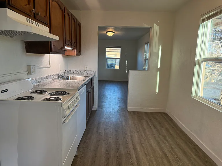 Kitchen, entering house from garage.