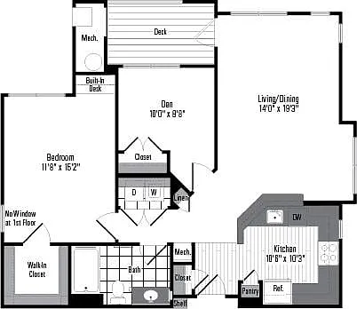 Floor plan Style C