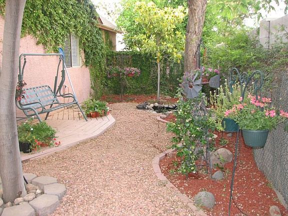 Garden with Koi Pond