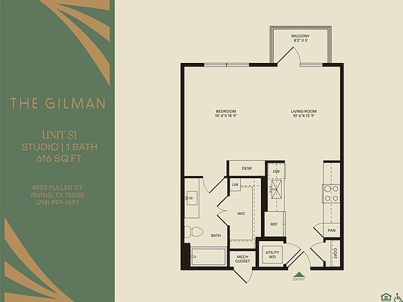 5th image of 4955 Fuller Dr #253