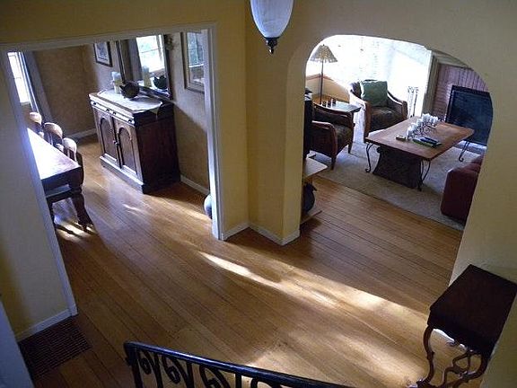 Living room, entry way from stairwell