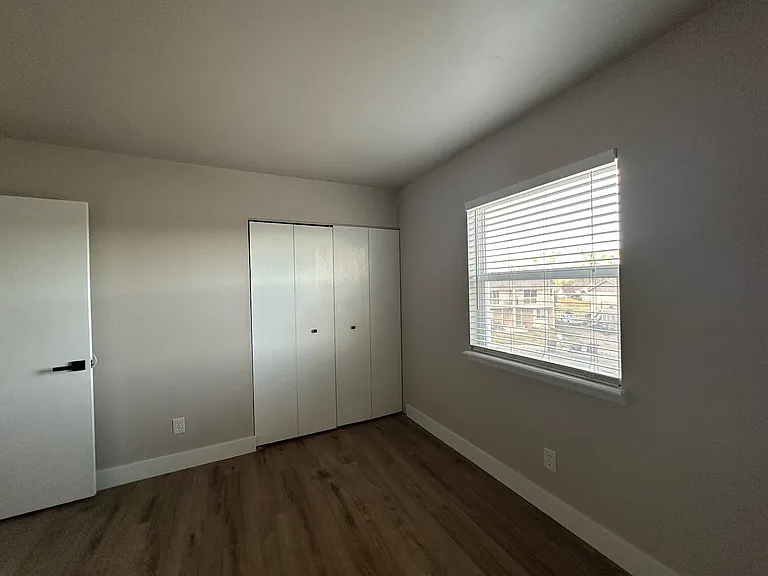 Secondary bedroom with large closet